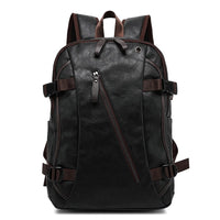 Sac à dos homme faux cuir noir