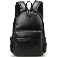 Sac à dos homme simili cuir noir