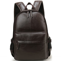 Sac à dos homme simili cuir marron