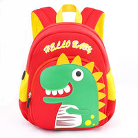 Sac à dos dinosaure rouge