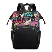 Sac à dos vintage femme noir