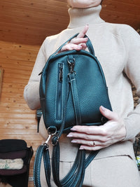 Petit sac à dos femme en simili marron – Boutique N°1 de Sac à Dos