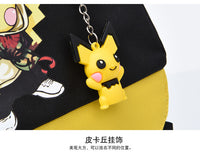 Sac à dos jaune et noir Pikachu