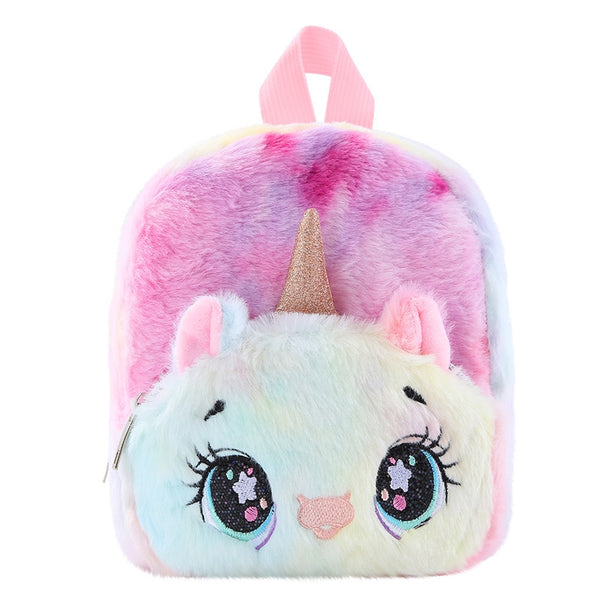 Sac à discount dos peluche licorne