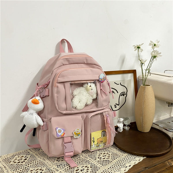 Sac à dos cartable fille collège
